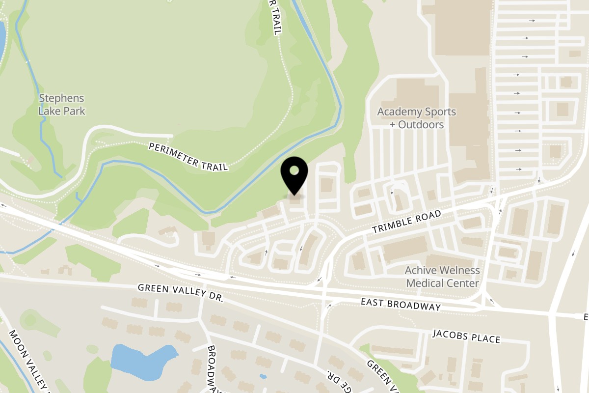 Map showing the location of Kobe Japanese Steak House and Sushi Bar on 2531 Broadway Bluffs Dr in Columbia